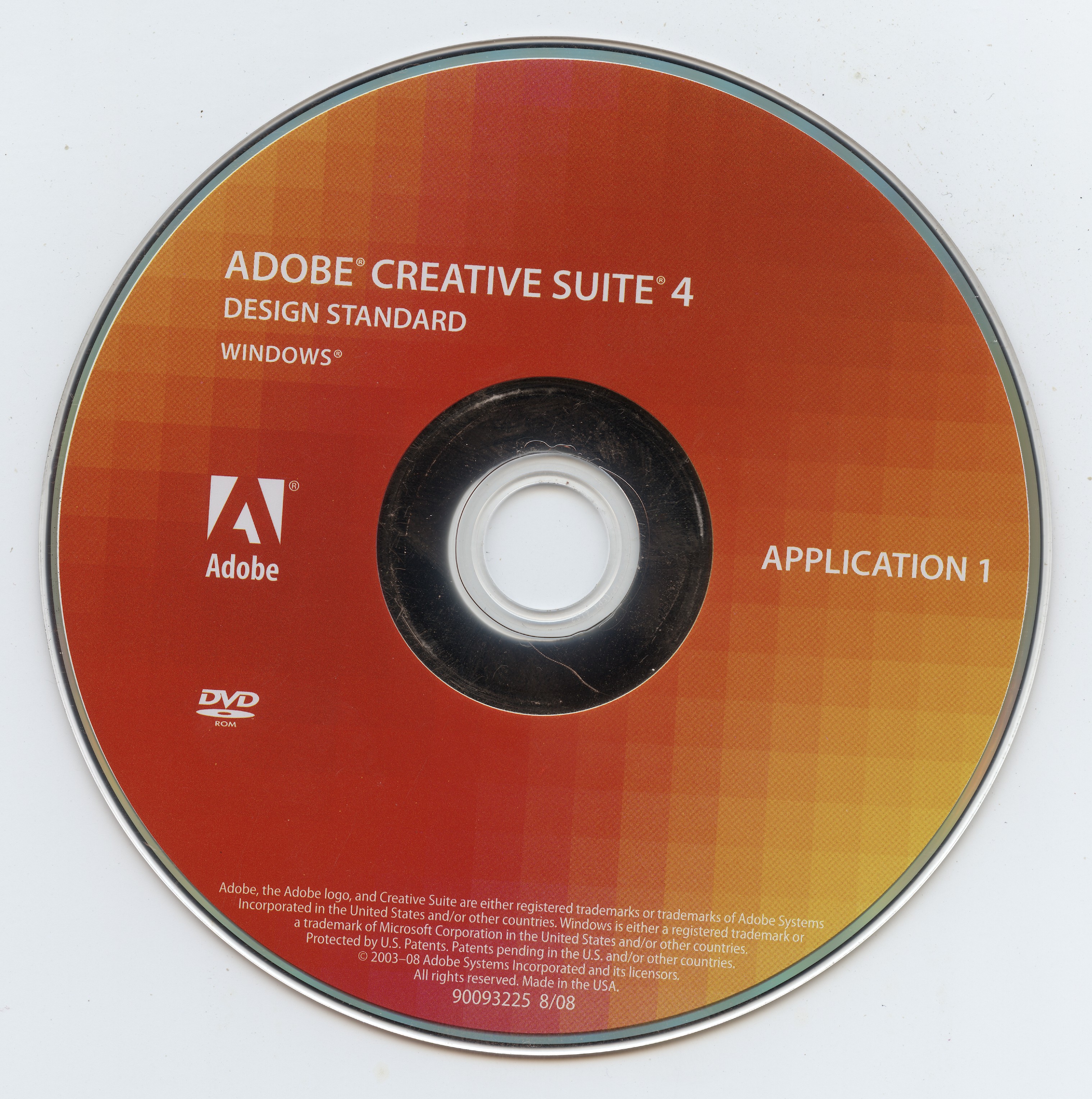 Adobe Creative Suite 4 Design Standard Windows (Application 1 